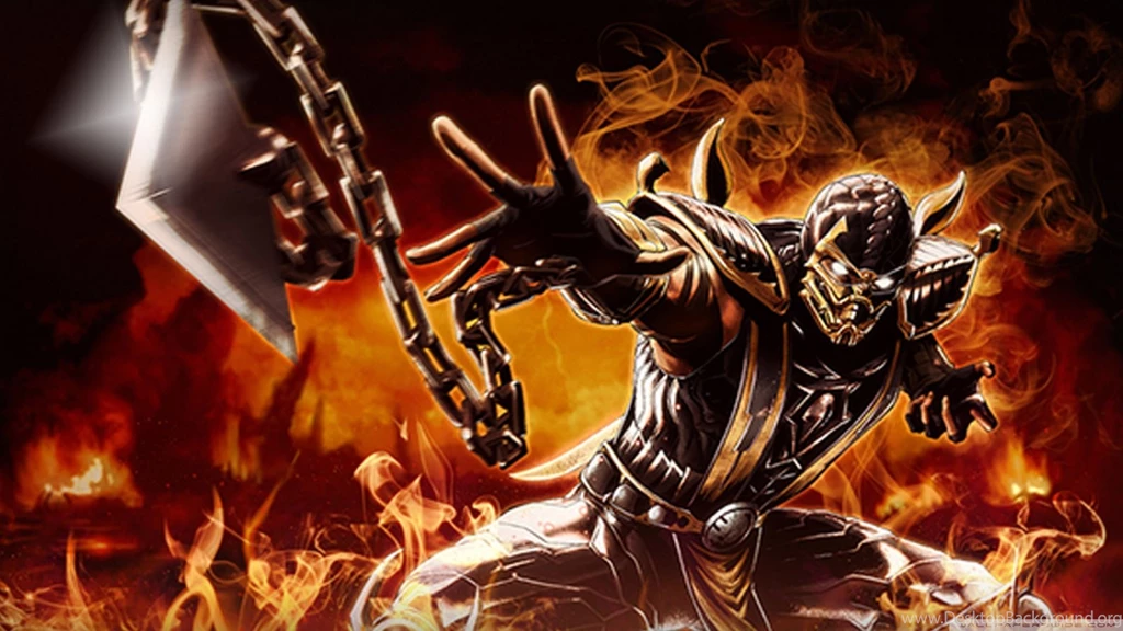 Scorpion_mortal Kombat HD Desktop Wallpapers : High Definition