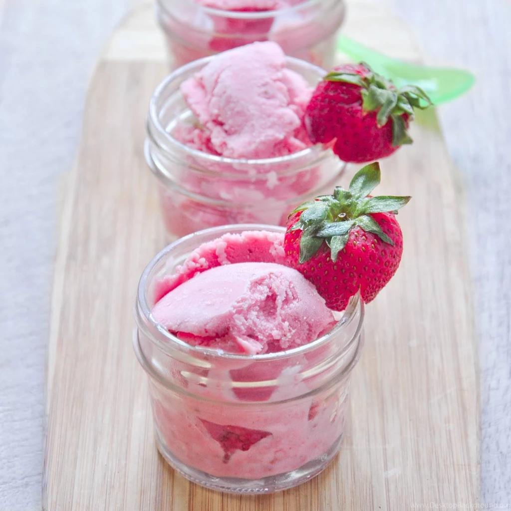 Strawberry Ice Cream Wallpapers