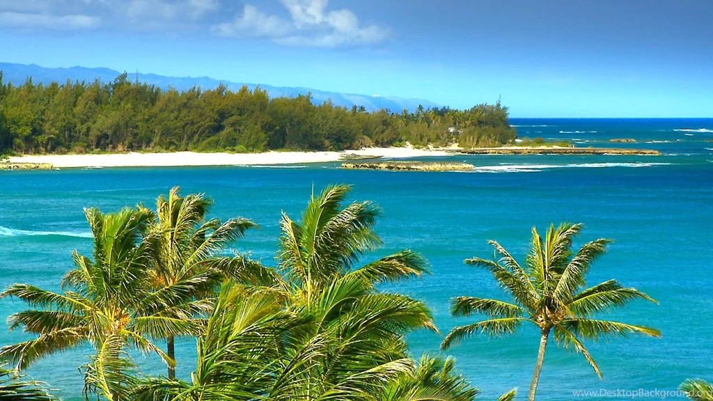 Sunset Wallpaper Hawaii Beach