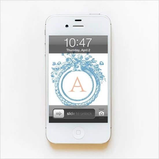 Free Monogram Backgrounds For Your IPhone. You Can Change The ...
