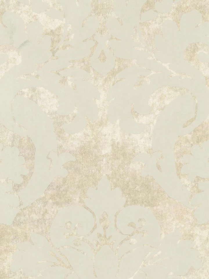 Slate Grey Metallic Damask Wallpapers   Interior Home Decor