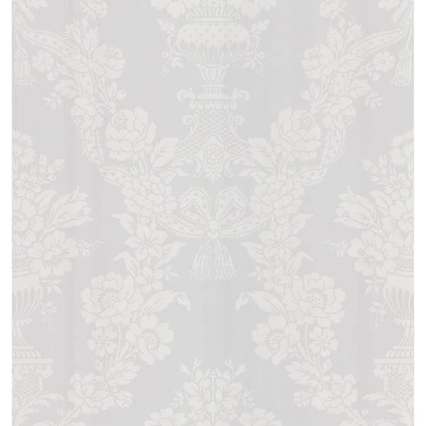 Brewster White Floral Damask Wallpapers   15459540   Overstock.com ...