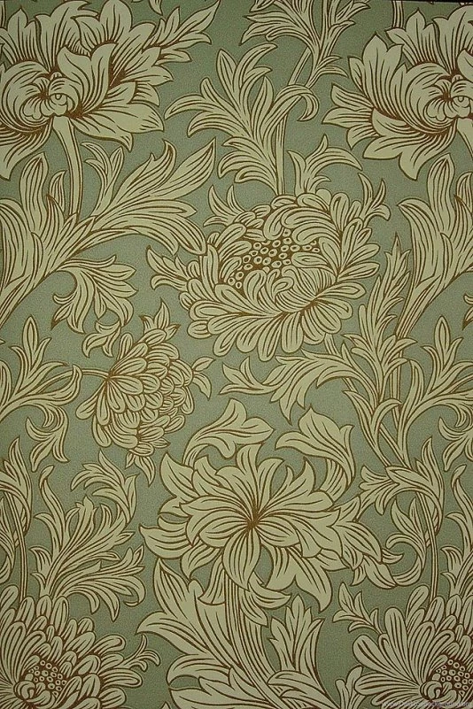 Chrysanthemum Toile Wallpapers By William Morris