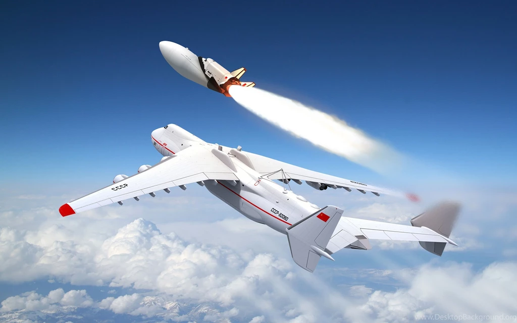 Air launched Space Shuttle Wallpapers