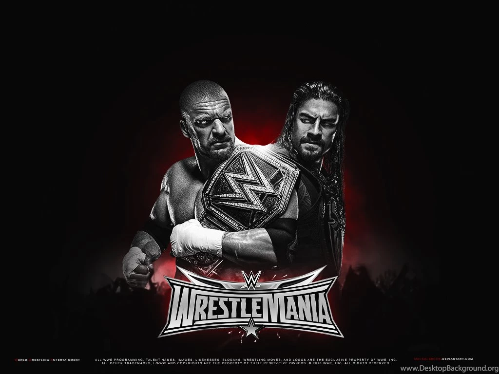 WWE Wrestlemania 32 Wallpapers By Mackalbrook On DeviantArt