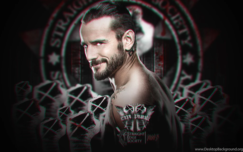New WWE 3D Wallpapers CM Punk By AW Edition By AW Edition On DeviantArt