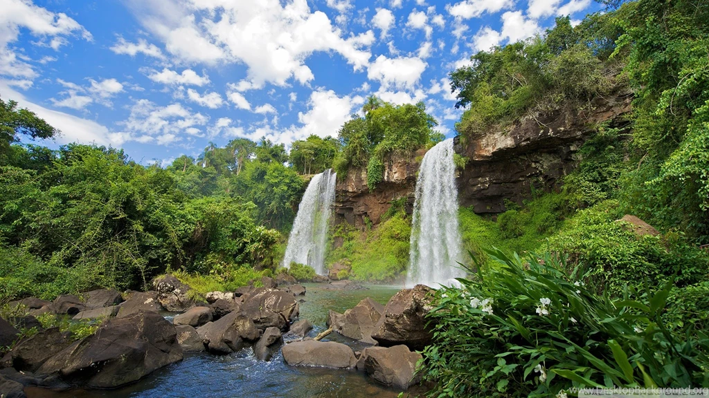Iguazu Falls Argentina HD Desktop Wallpapers : Widescreen : High ...