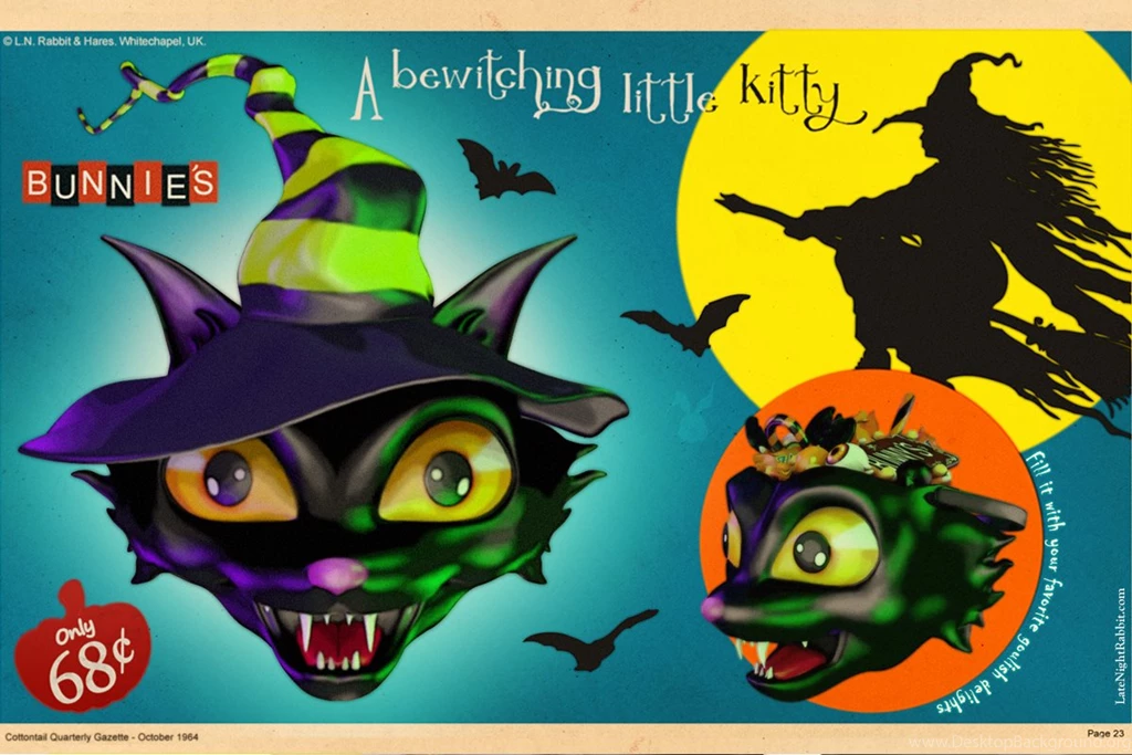 Vintage Halloween Ad