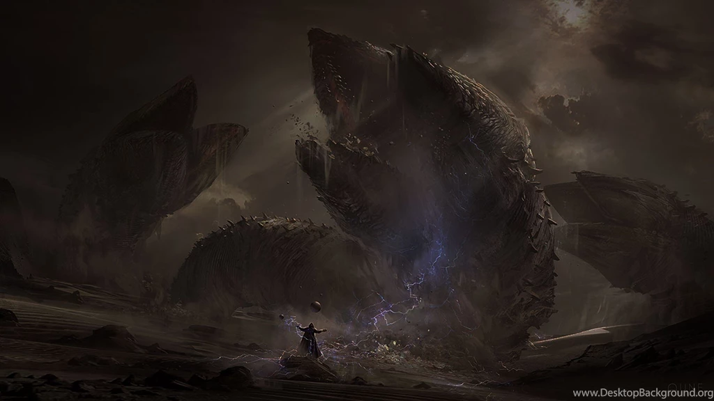 Full HD Wallpapers Dune Art Shai hulud Kwisatz Haderach Desert ...