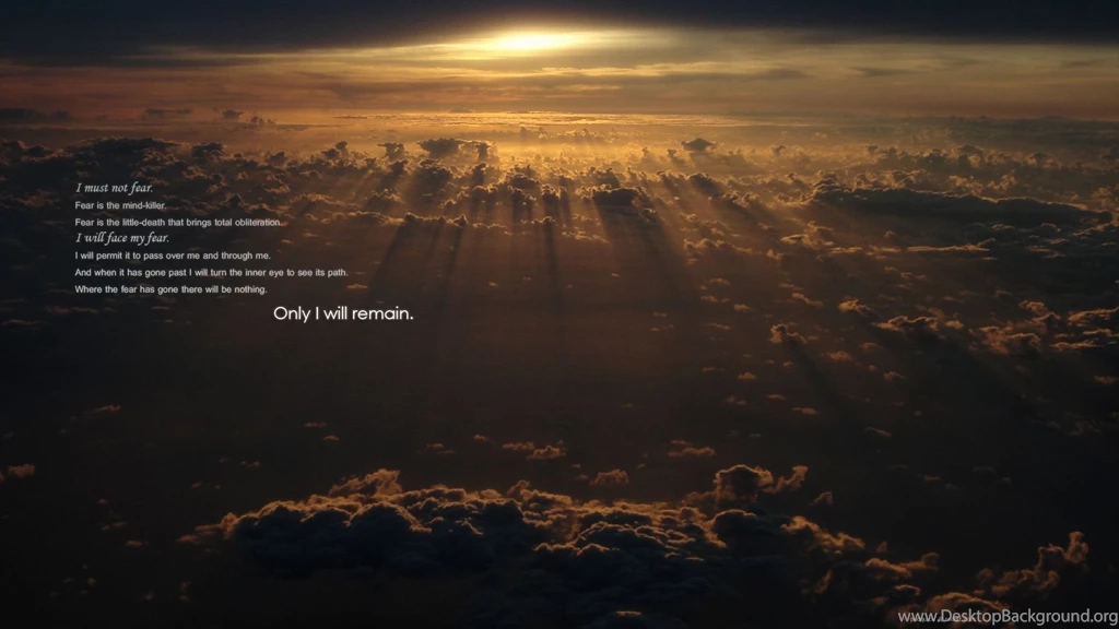 Quotes Fearful Dune 1984 Wallpapers