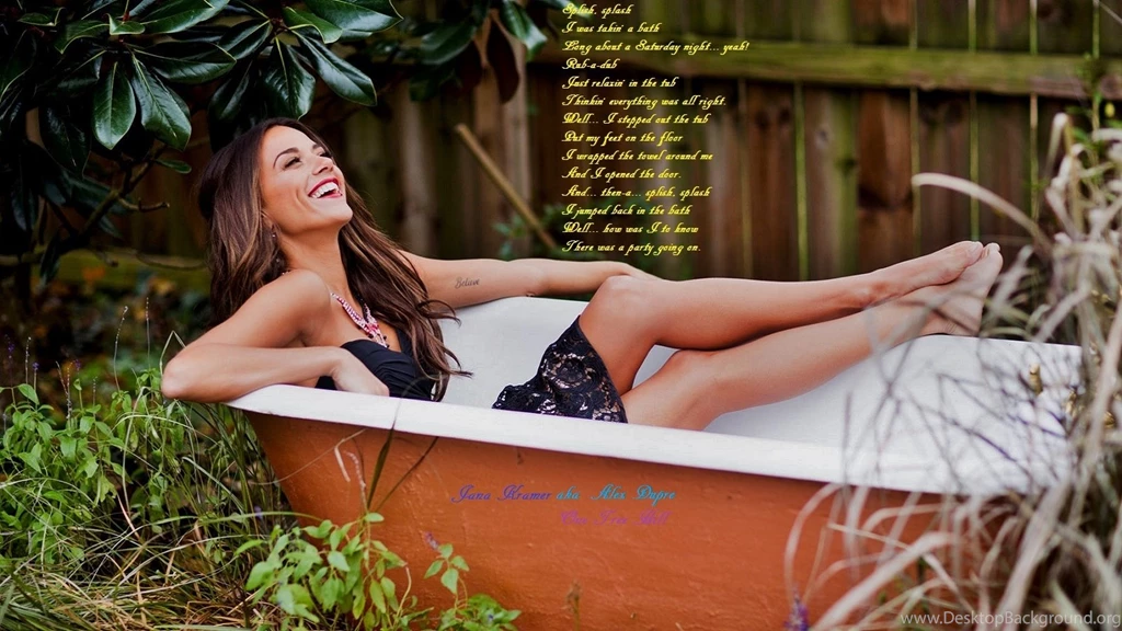 Jana Kramer Splish Splash By Gmrjr59 On DeviantArt