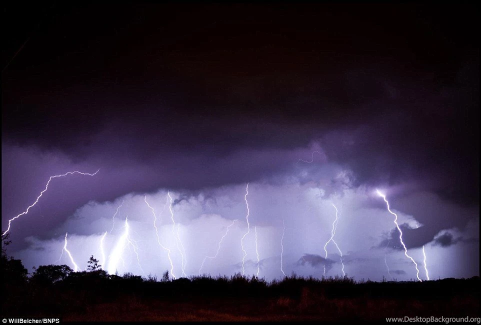 Britain Woken By Massive Storms As Lightning Strikes Cause Train ...
