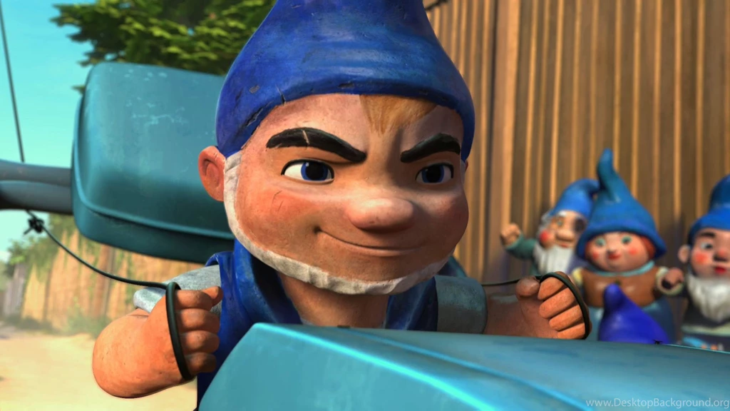 Gnomeo Lawn Mower Racer From Gnomeo And Juliet Desktop Wallpapers