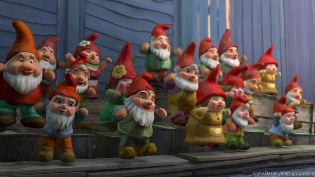 Red Garden Gnomes From Gnomeo And Juliet Desktop Wallpapers
