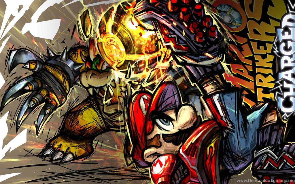 Wallpapers Mario Strikers Charged Fr Media Reel Jeux Videos Video ...