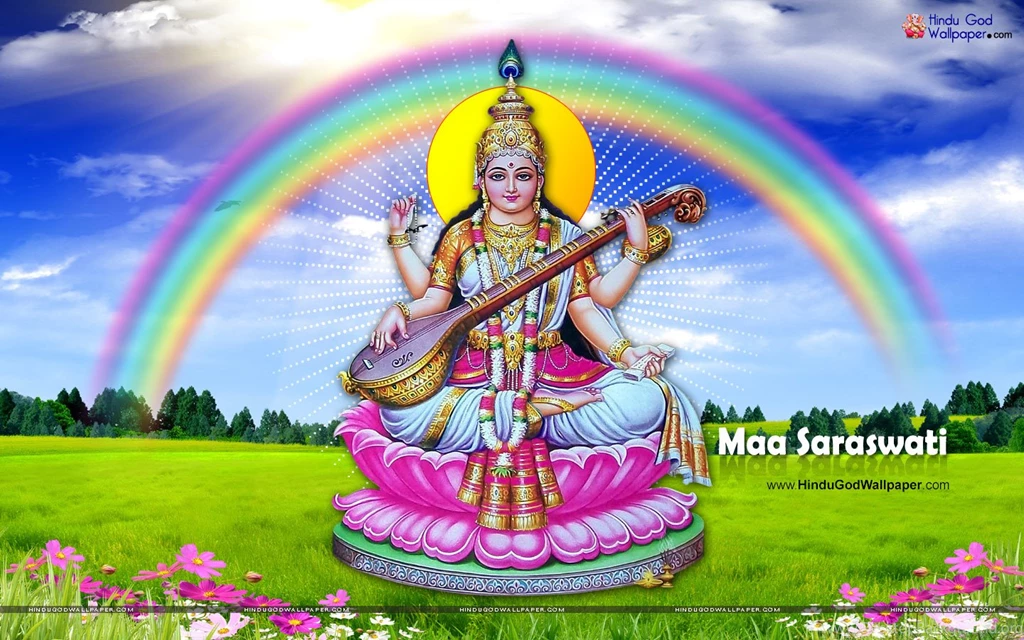 Maa Saraswati Wallpapers Download