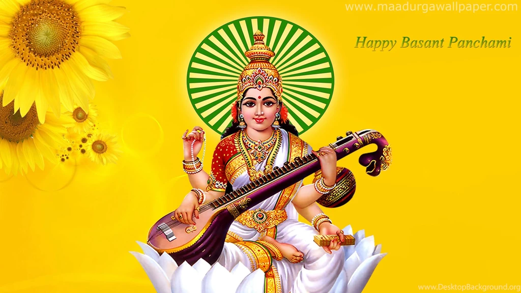 Maa Saraswati Wallpaper, Images & Photos Free Download