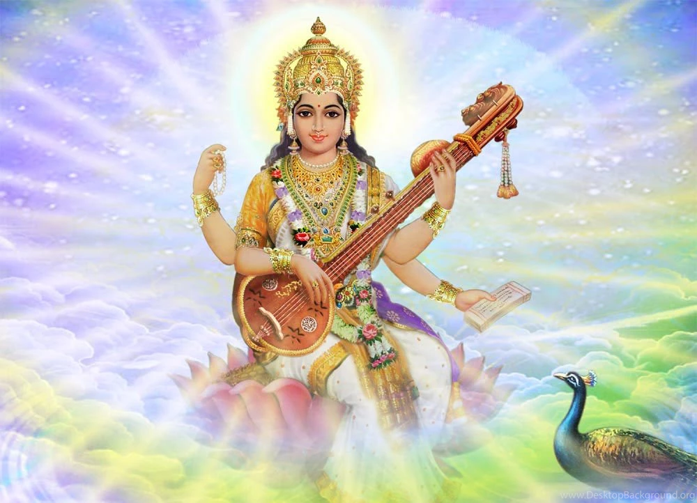 Wallpapers Godess Saraswathi Lord Saraswati Mobile 1000x722 ...