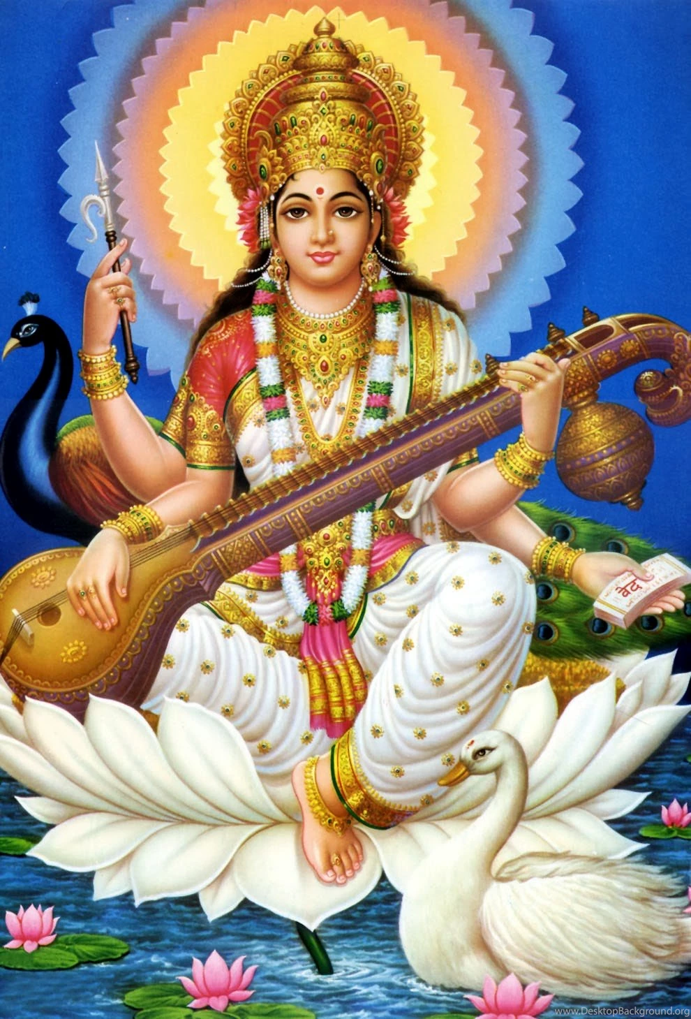 Goddess Saraswati Pictures Download