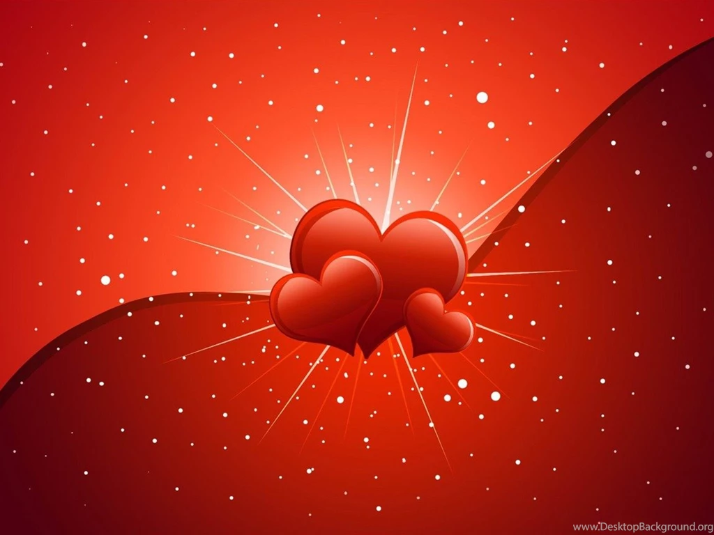 Red Heart Happy Valentines Day Theme Desktop Wallpapers   1152x864 ...