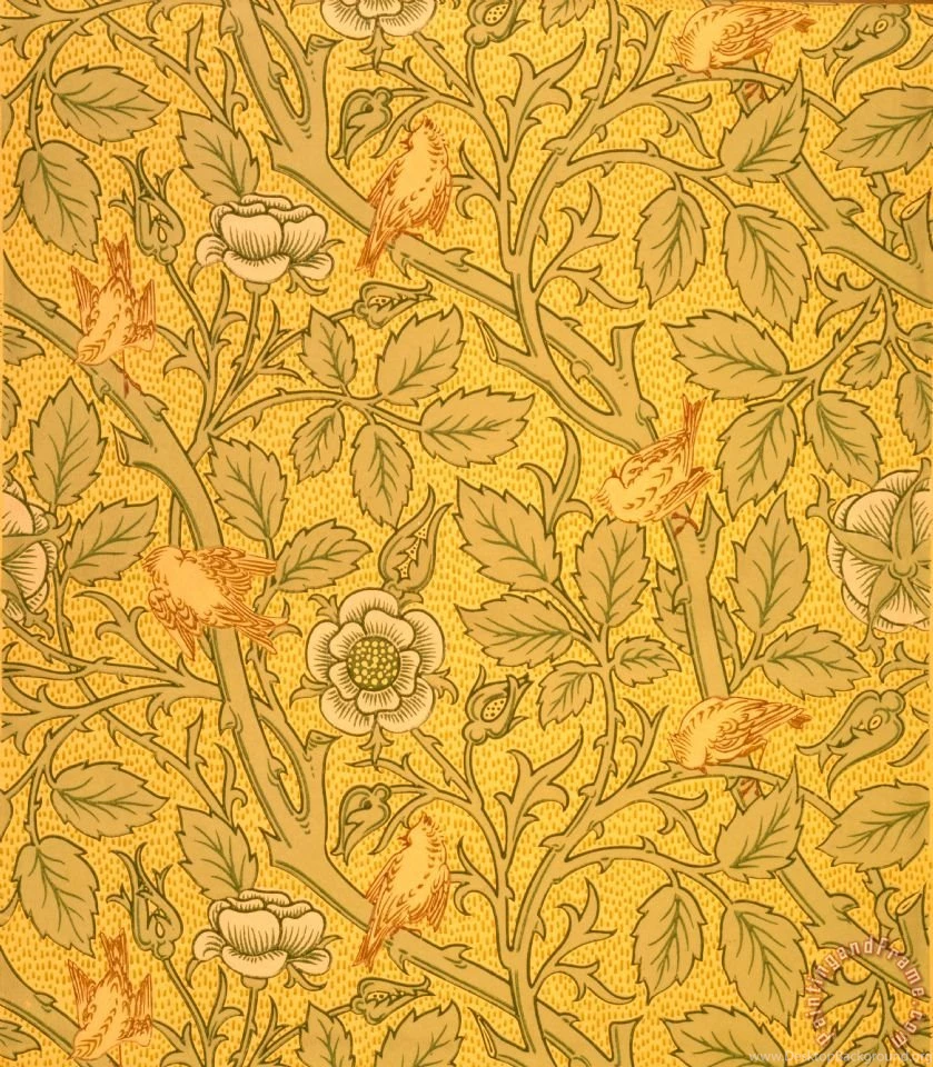 William Morris Bird Wallpapers Design Painting Bird Wallpapers ...