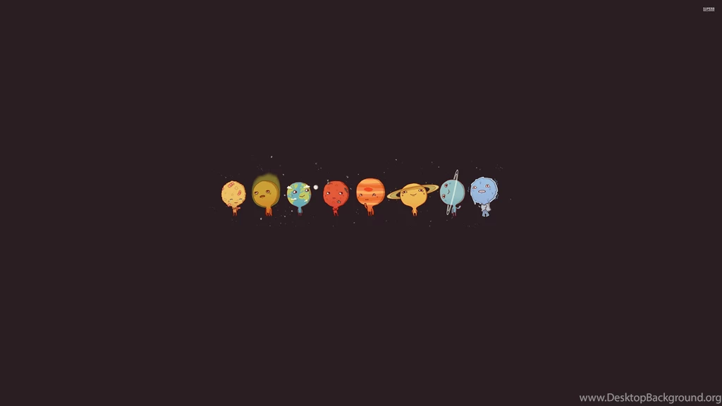Cute Solar System, Planet, Mars, Venus, Earth, Jupiter, Neptune ...