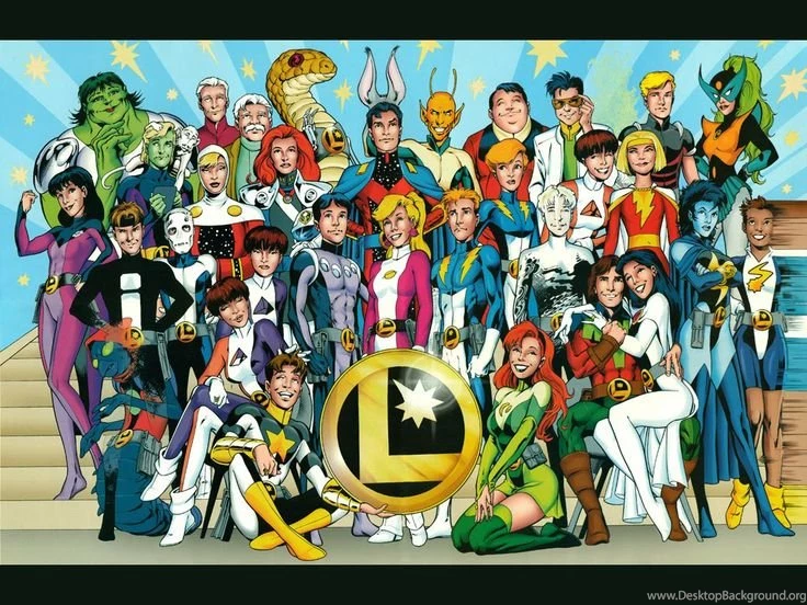Legion Of Superheroes What's With The Hulk In The Upper Left ...