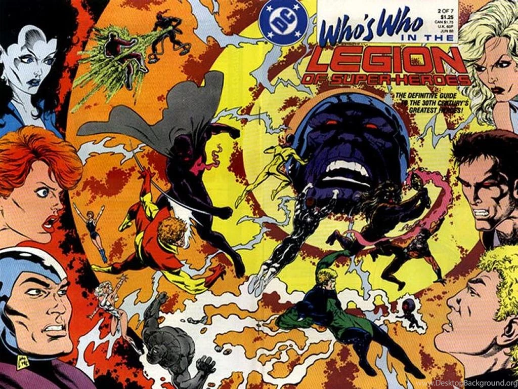 My Free Wallpapers Comics Wallpapers : Legion Of Super Heroes ...