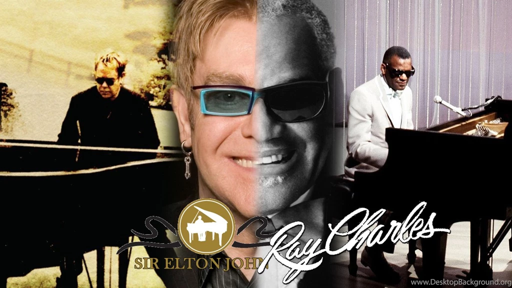 Sir Elton John And Ray Charles By ZetsuJVH On DeviantArt