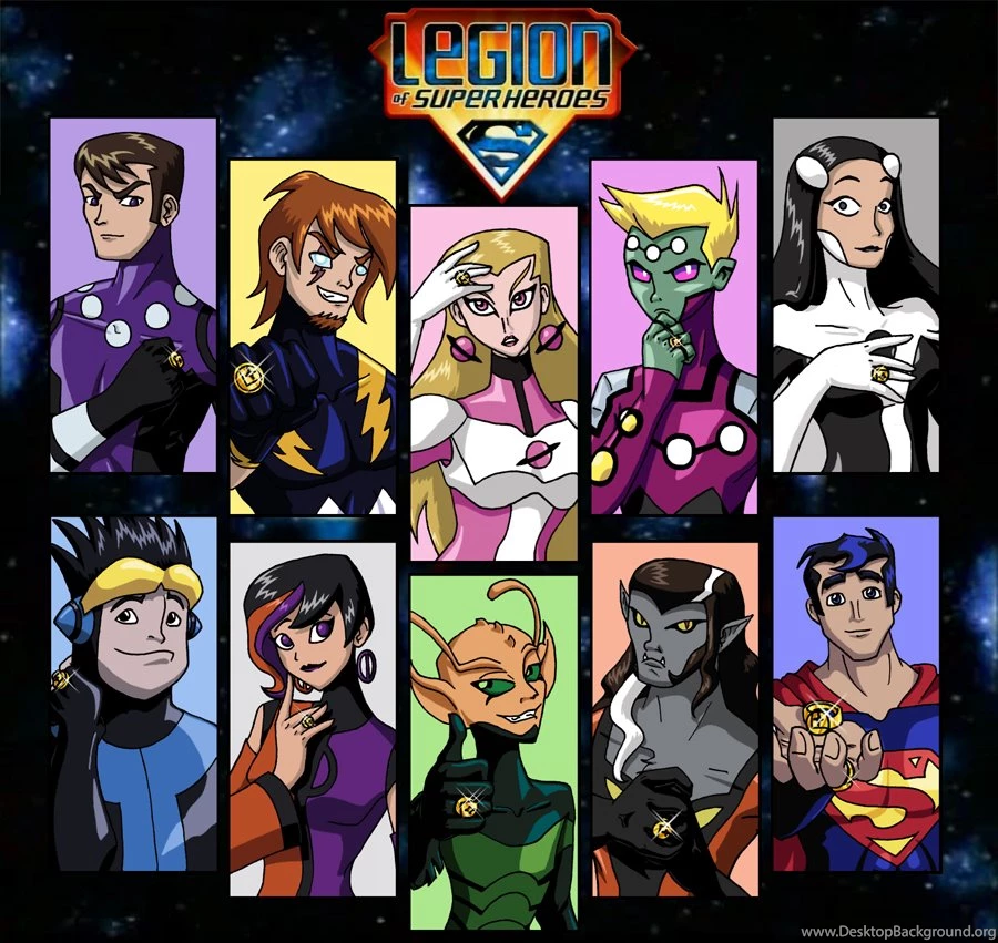 Legion Of Super Heroes Favourites By StarvedNinjArtist On DeviantArt