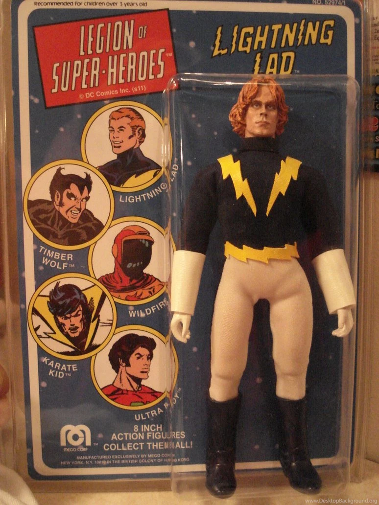 Lightning Lad Legion Of Superheroes Carded By Randomaxedesign On ...
