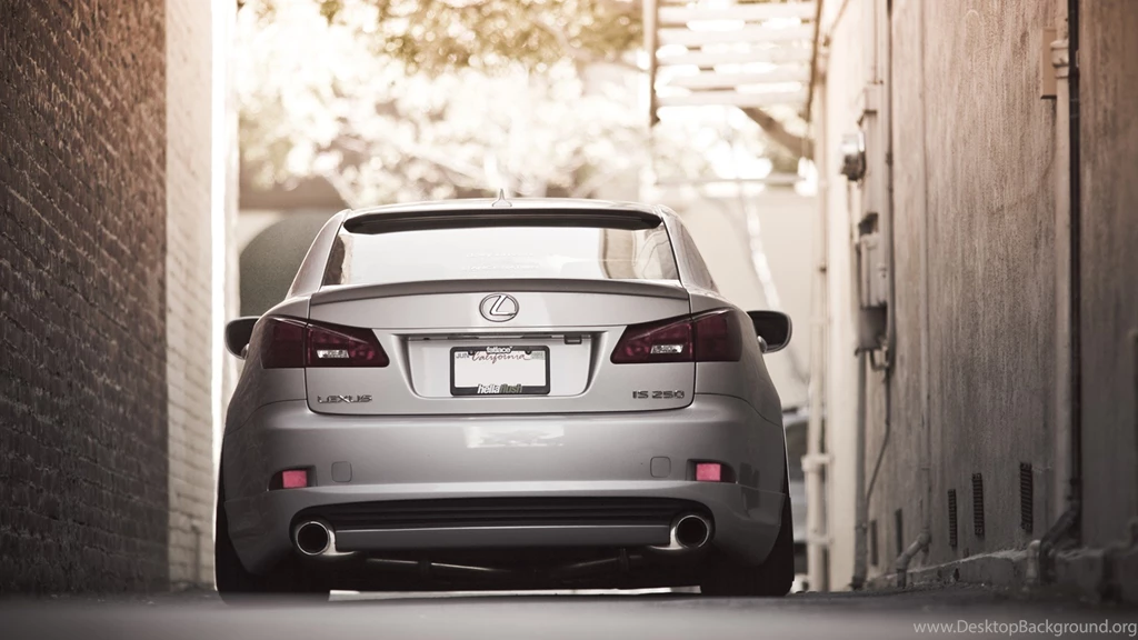 1920x1080 Silver Tuned Lexus IS250 Rear Desktop PC And Mac Wallpapers