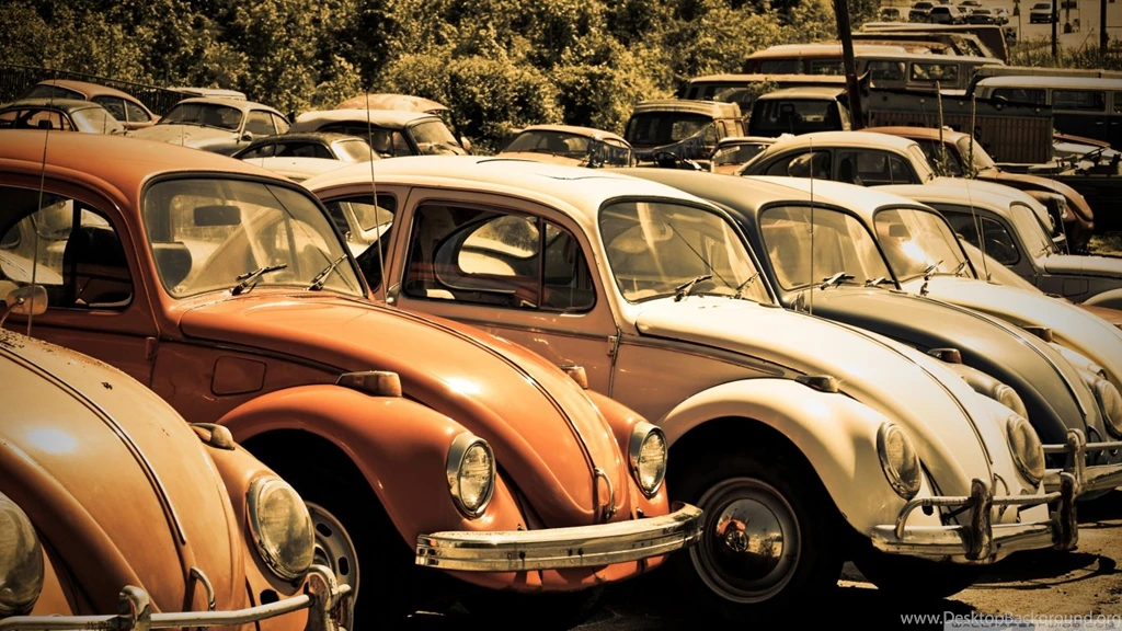 Old Volkswagen Beetle Junkyard HD Desktop Wallpapers : High ...
