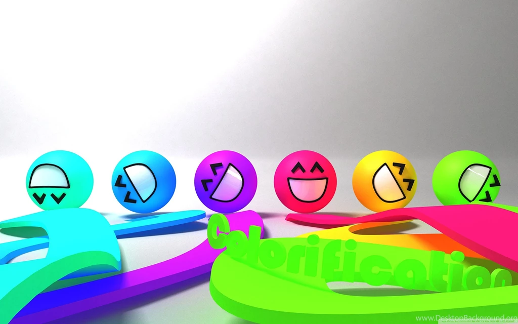 Colorful Smiley Faces HD Desktop Wallpapers : High Definition ...