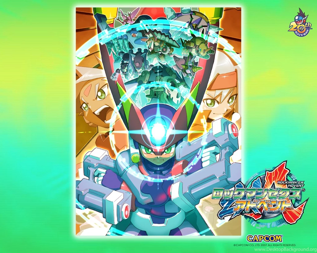 FrenteRojo Videojuegos (Blog): Fondos De Pantalla Megaman ZX Advent DS