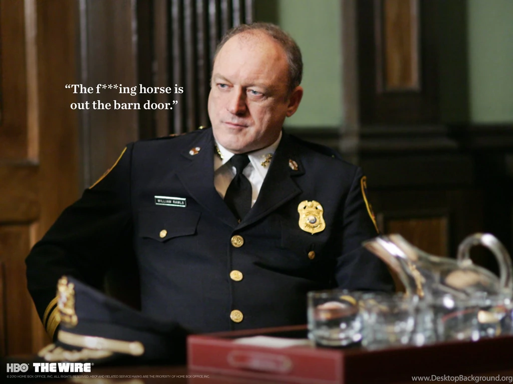 William Rawls The Wire Wallpapers (35299992) Fanpop