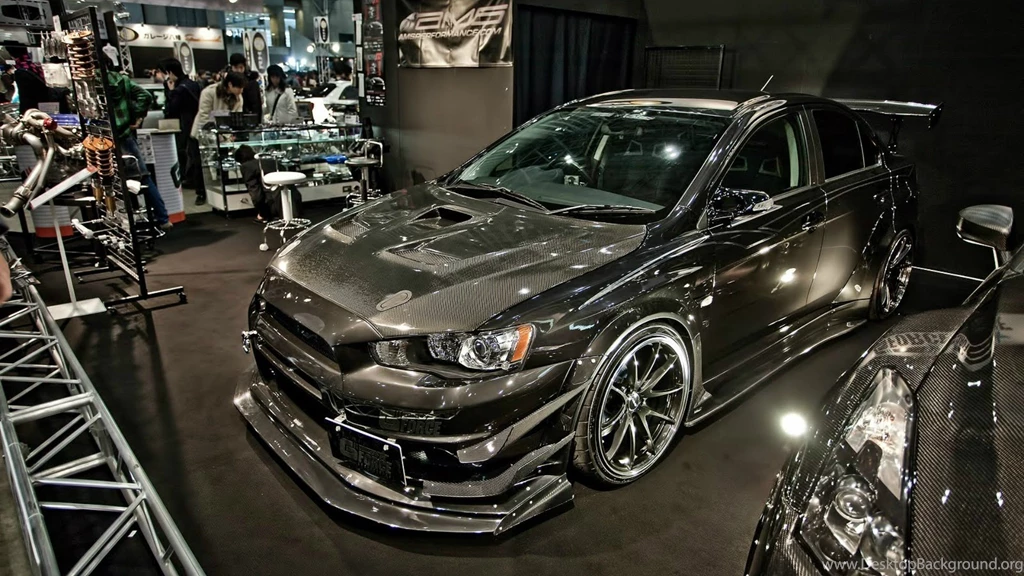 Mitsubishi Lancer Evolution   Widebody Kit HD Beautiful Wallpapers ...