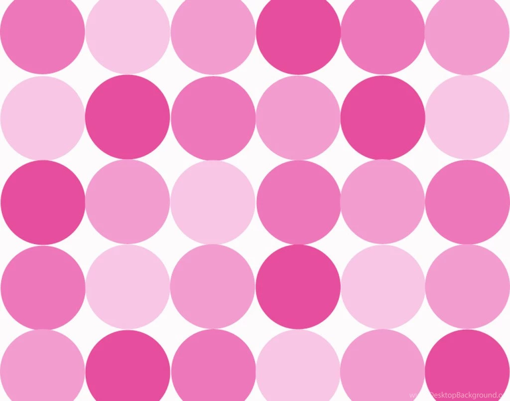 Pink Polka Dot Backgrounds