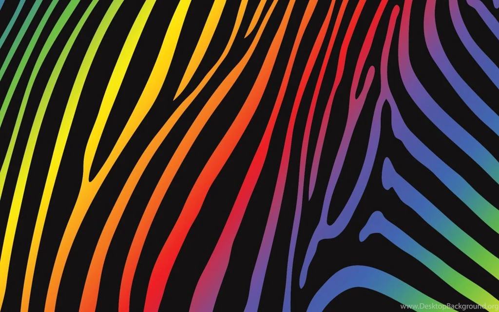 Rainbow Zebra Wallpapers