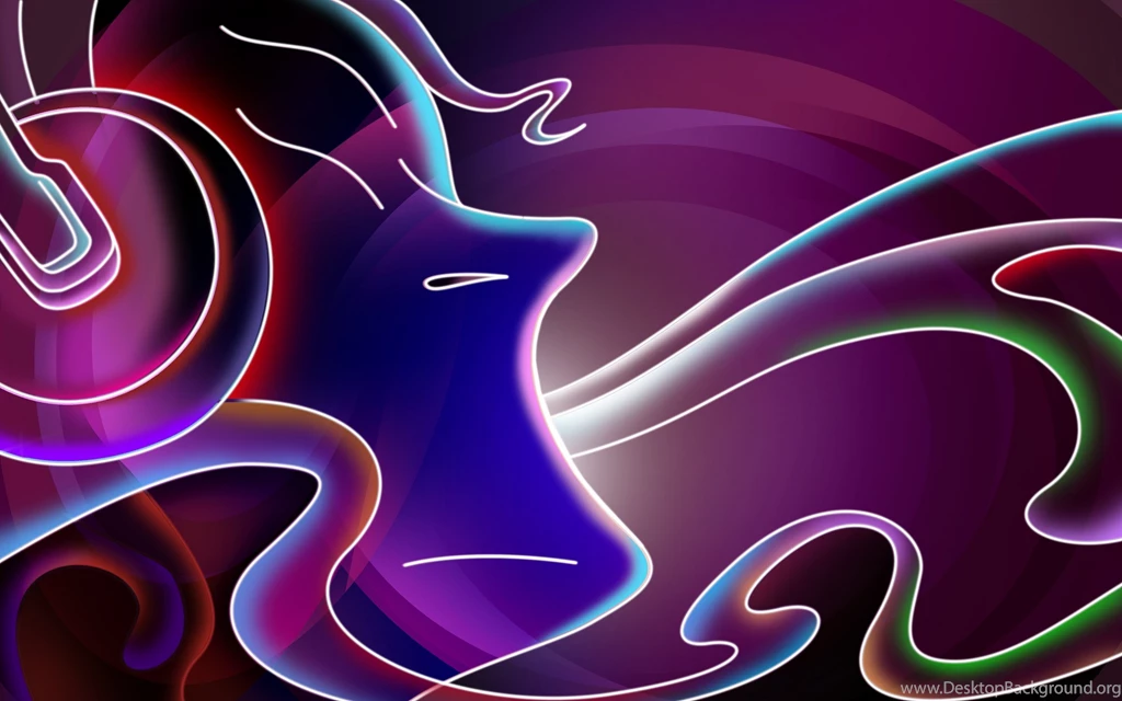 Neon Music Wallpaper Backgrounds : Abstract Wallpapers Kokean.com