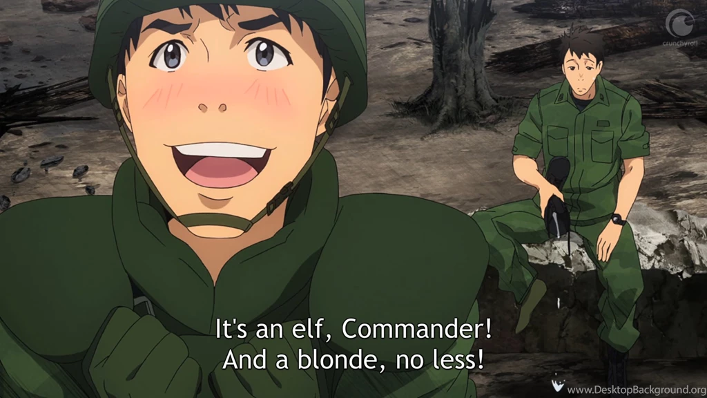 Spoilers] Gate: Jieitai Kanochi Nite, Kaku Tatakaeri   Episode 3 ...