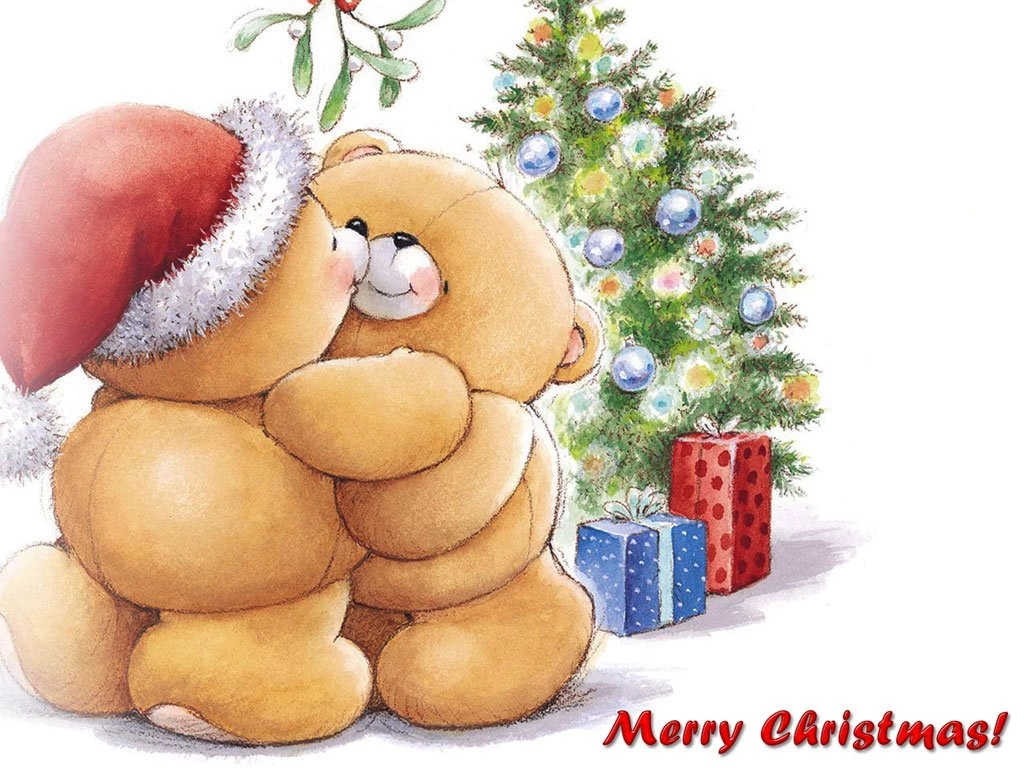 Teddy Bears: Santa Teddy Bears Merry Chritmas Happy New Year