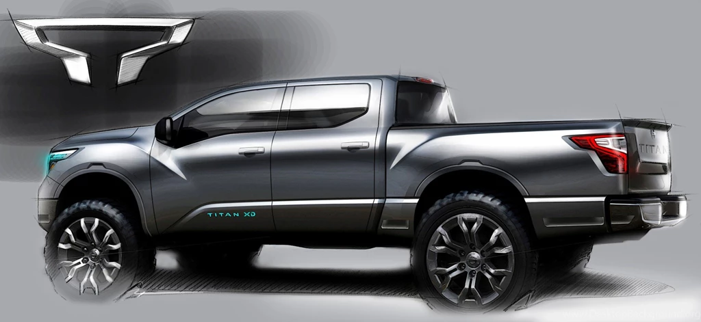 Download Beautiful 2016 Nissan Titan Instrument Sketch Phone ...