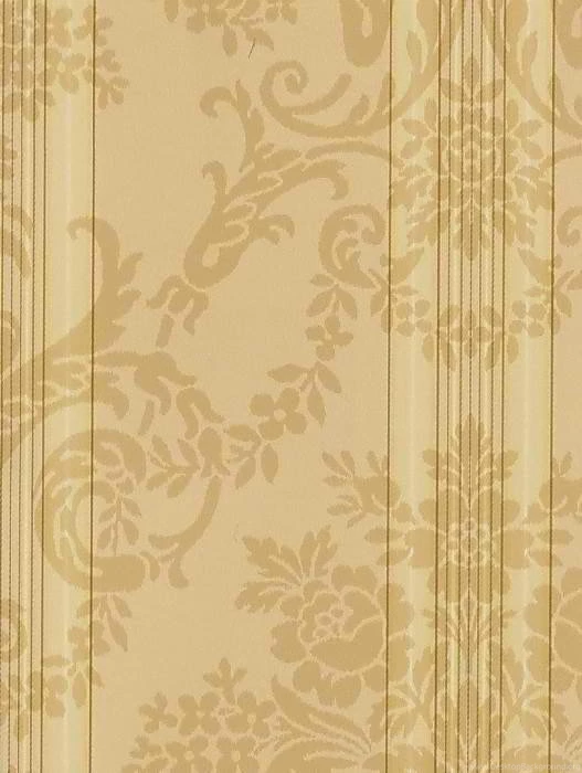 Red Formal Damask Wallpapers Interior Home Decor