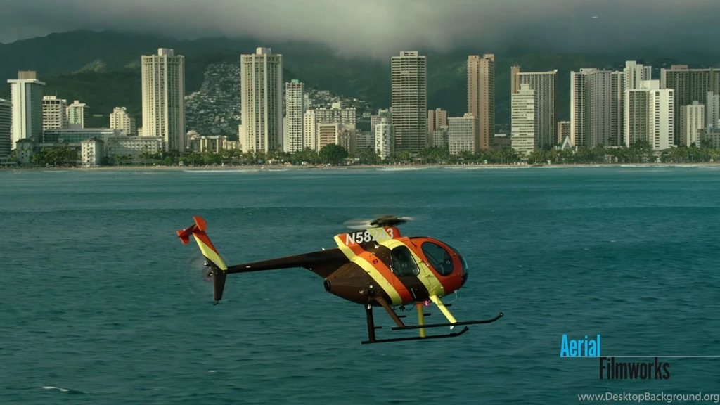 The "New" Magnum PI Helicopter In Hawaii YouTube