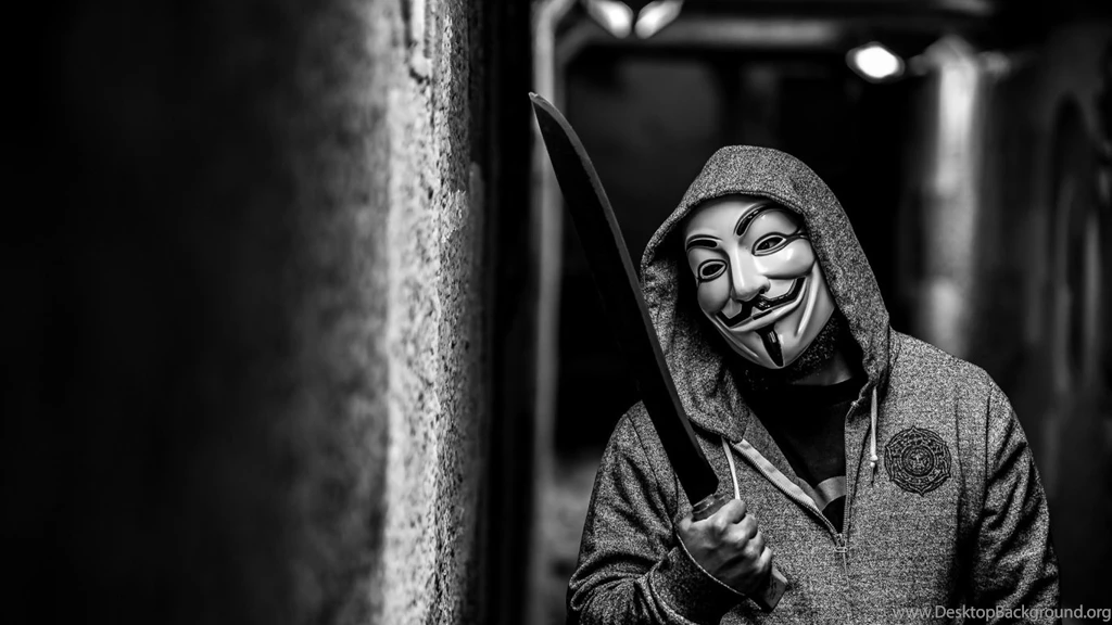 HD Backgrounds Anonymous Mask Hacker Group Machete Jacket Wallpapers ...