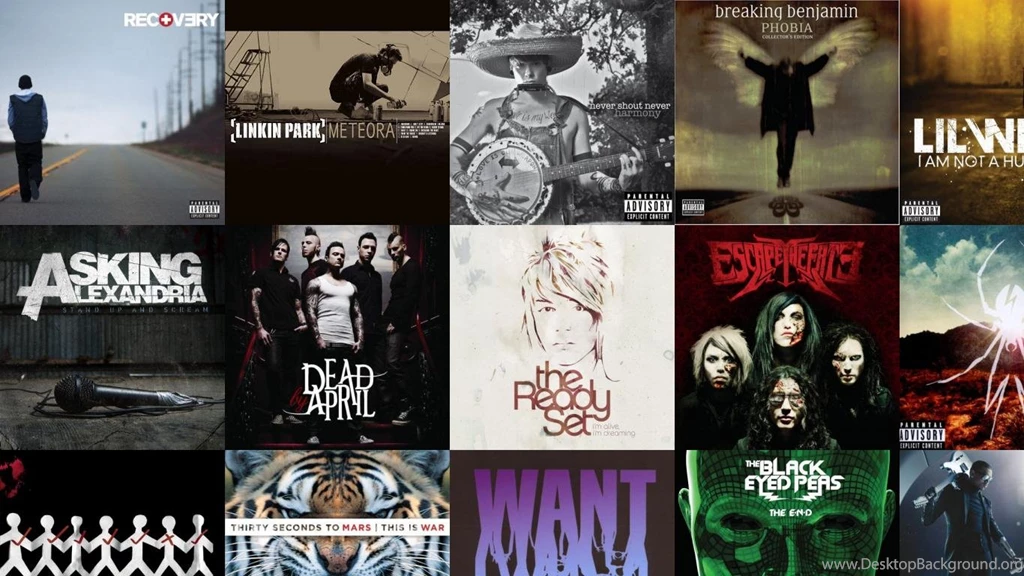 Eminem Recovery Linkin Park Meteora Nevershoutnever Harmony ...