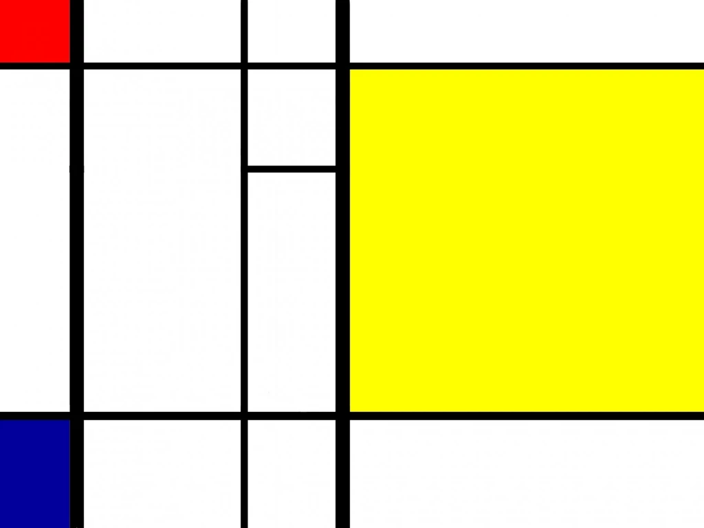 Mondrianesque Number One   Desktop Wallpapers