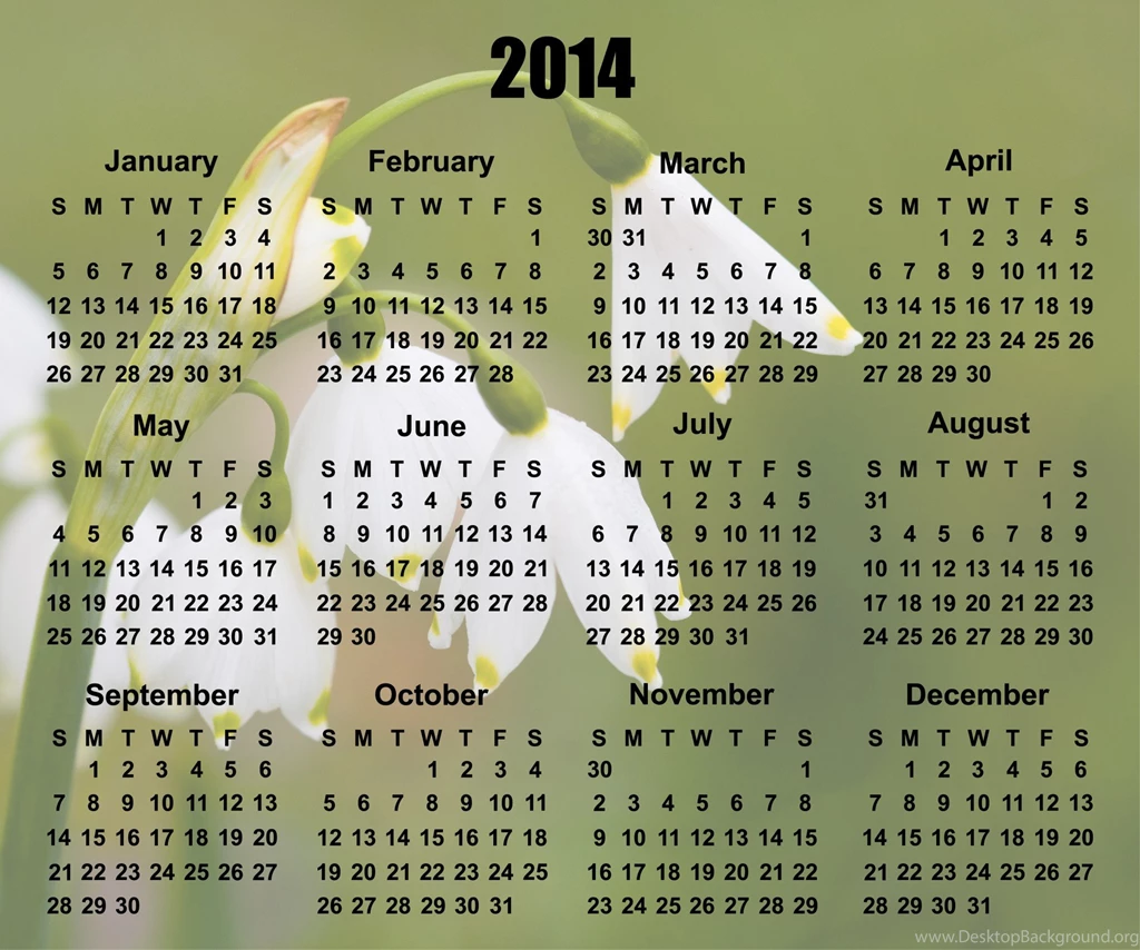 Calendar Desktop Backgrounds Wallpapers HD Wide