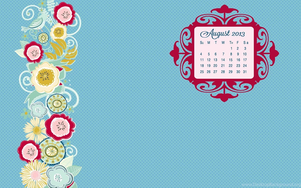 February 2013 Calendar Desktop Wallpaper Backgrounds Happiness Is ...